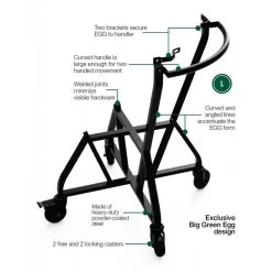 Big Green Egg IntEGGrated Onderstel Met Handler -Woonmeubelwinkel big green egg integgrated onderstel met handler 2