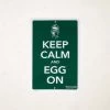 Big Green Egg Keep Calm And Egg On Bord -Woonmeubelwinkel big green egg keep calm and egg on bord