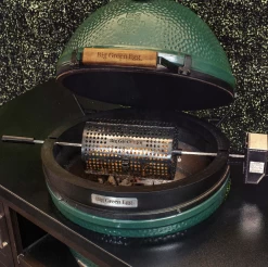 Big Green Egg Ronde Spit Mand, Tumbler Basket Voor Rotisserie -Woonmeubelwinkel big green egg ronde spit mand tumbler basket voor 1