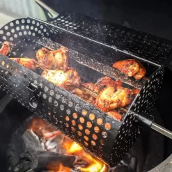 Big Green Egg Ronde Spit Mand, Tumbler Basket Voor Rotisserie -Woonmeubelwinkel big green egg ronde spit mand tumbler basket voor 1