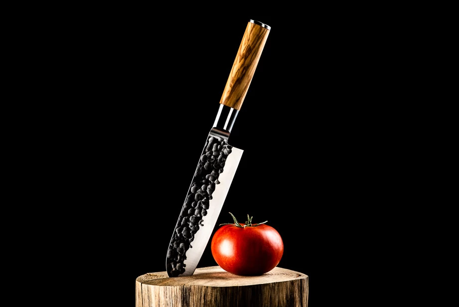 Forged Olive Santokumes 18cm 7 Forged Olive Santokumes 18cm - Afbeelding 5