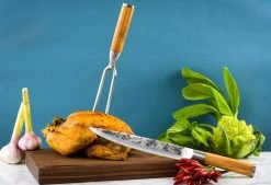 Forged Olive Trancheer Vork -Woonmeubelwinkel forged olive trancheer vork 2