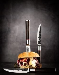 Forged Sebra 4-delige Steak Messenset -Woonmeubelwinkel forged sebra 4 delige steak messenset 1