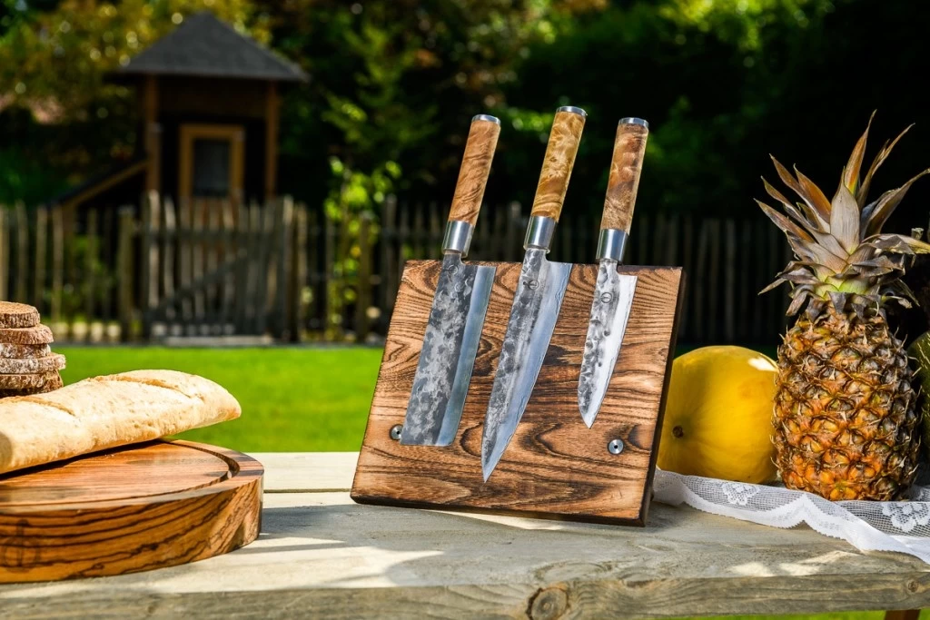 Forged VG10 Santokumes 14cm 5 Forged VG10 Santokumes 14cm - Afbeelding 3