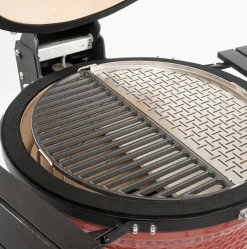 Kamado Joe Halfrond Gietijzeren Rooster -Woonmeubelwinkel kamado joe halfrond gietijzeren rooster