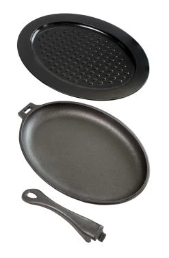 Napoleon Gietijzeren Pan Met Onderzetter -Woonmeubelwinkel napoleon gietijzeren pan met onderzetter 2