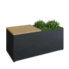Ofyr Herb Garden Bench Black