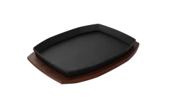 The Bastard Sizzling Plate & Holder