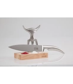 Tridens Brushed Fork & Goyon-Chazeau Cutting Set -Woonmeubelwinkel tridens brushed fork goyon chazeau cutting set 1