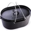Valhal Dutch Oven Ovaal Zonder Pootjes 9L